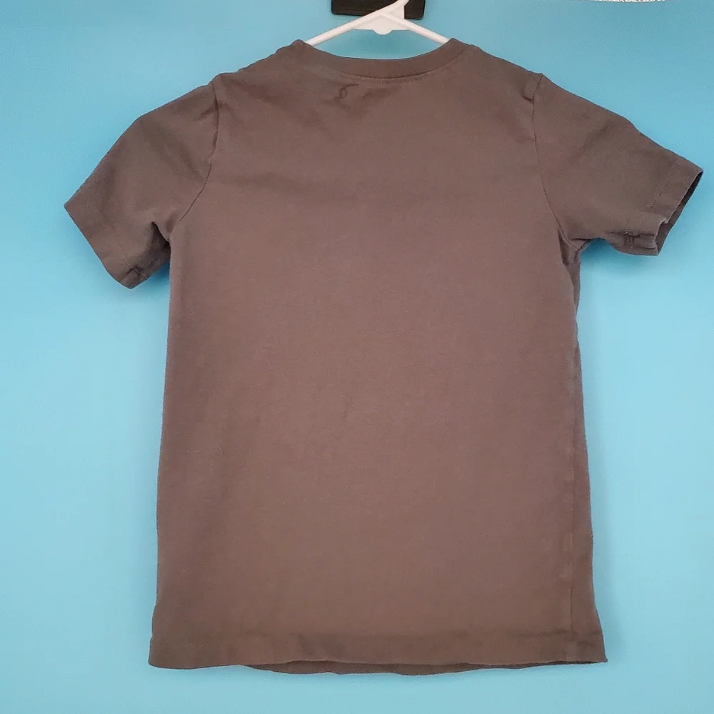 Carter's Boy's Tee Size 7 Gray Spaceship Graphic